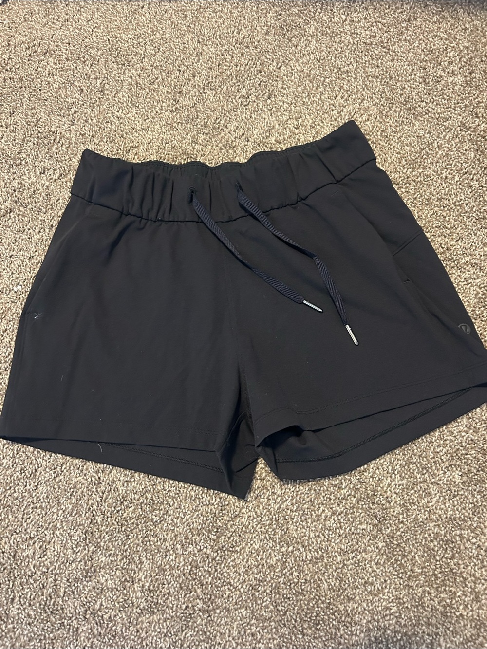 Lululemon Women’s Black Drawstring Active Shorts